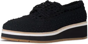 Donald J Pliner Women's Napoli Crepe Elastic Wedge Sneaker