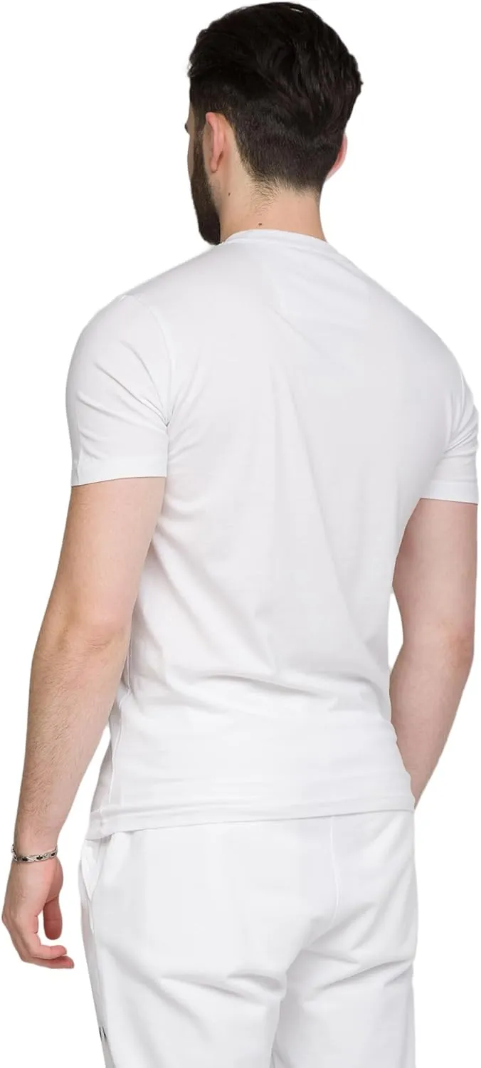 Double Tiger Logo Motif Fashion T-Shirt- for Mens
