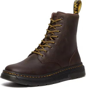 Dr. Martens Unisex Crewson Nubuck Leather Everyday Boots