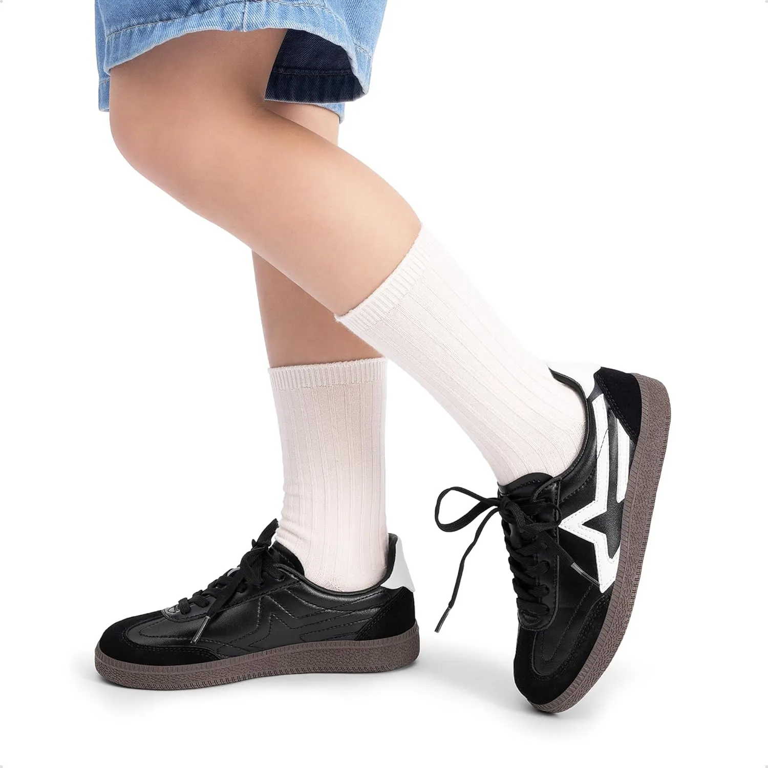 DREAM PAIRS Boys Girls Sneakers Retro Classic Casual Tennis Shoes Lightweight School Walking Low Top Lace Up Footwear for Little/Big Kid