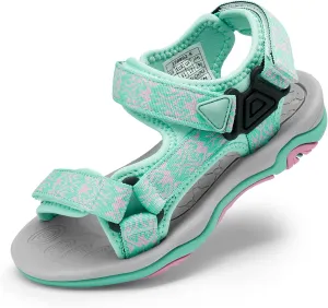 DREAM PAIRS Kids Adventurous Light-Weight Adjustable Straps Summer Sandals (Toddler/Little Kid/Big Kid)