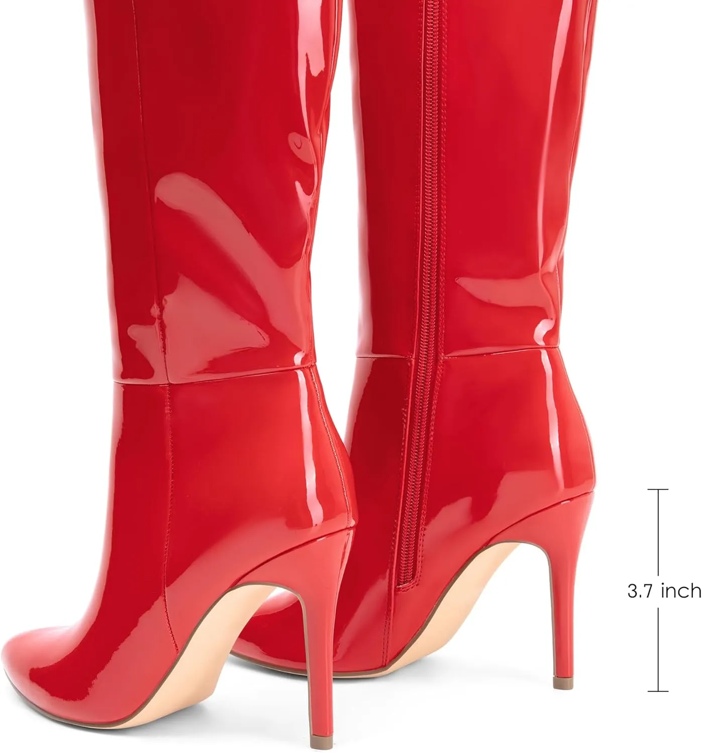 DREAM PAIRS Knee High Boots for Women, Sexy Pointed Toe Stiletto High Heel Boots, Fashion & Classic Dress Shoes