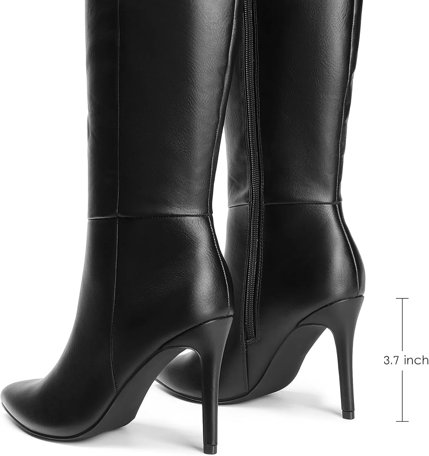 DREAM PAIRS Knee High Boots for Women, Sexy Pointed Toe Stiletto High Heel Boots, Fashion & Classic Dress Shoes