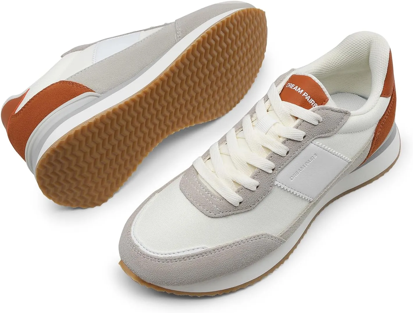 DREAM PAIRS Women Fashion Sneakers Walking Tennis Sports Athletic Comfortable Lightweight Running Lace Up Retro Classic Casual Sneaker