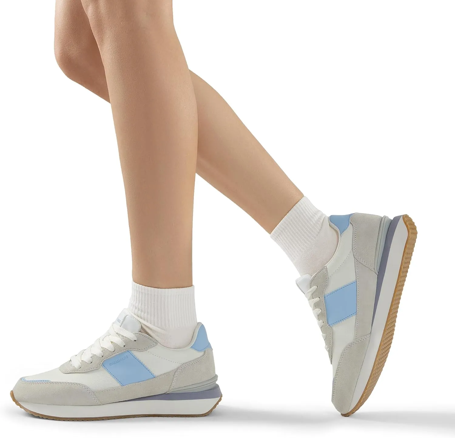 DREAM PAIRS Women Fashion Sneakers Walking Tennis Sports Athletic Comfortable Lightweight Running Lace Up Retro Classic Casual Sneaker