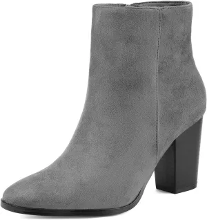 DREAM PAIRS Women's Ankle Boots Chunky Block Heel Booties