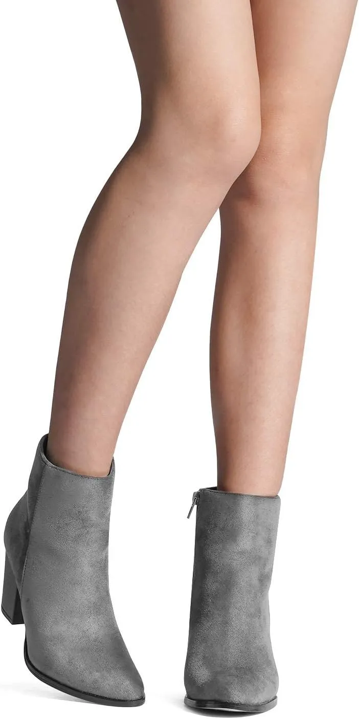 DREAM PAIRS Women's Ankle Boots Chunky Block Heel Booties