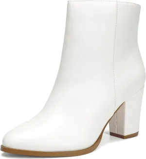 DREAM PAIRS Women's Ankle Boots Chunky Block Heel Booties