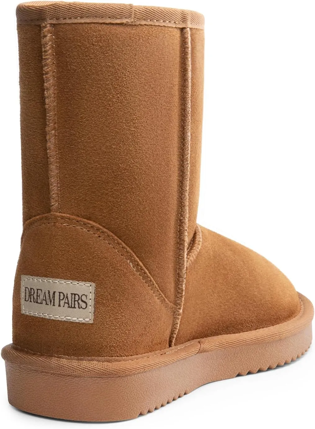 DREAM PAIRS Women's Shorty-New Mid Calf Winter Snow Boots