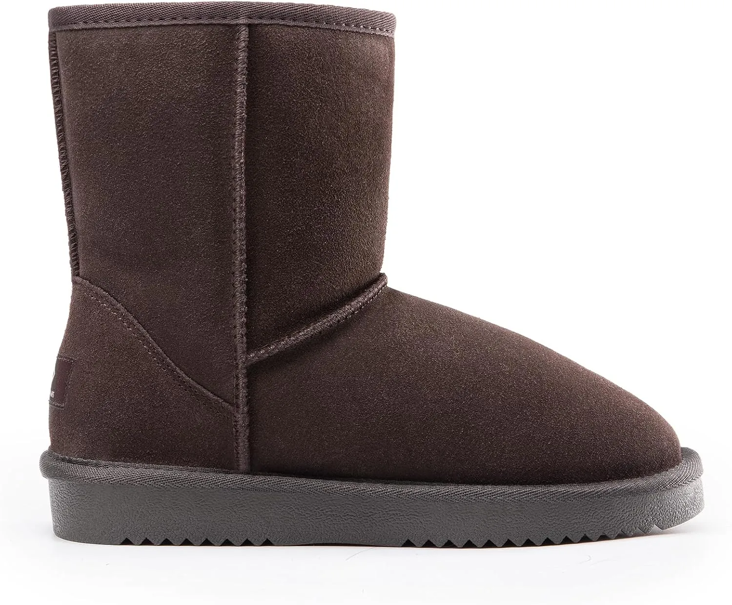 DREAM PAIRS Women's Shorty-New Mid Calf Winter Snow Boots