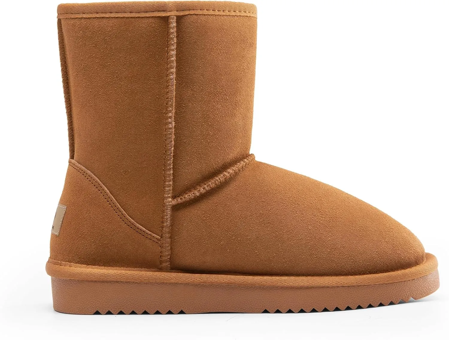 DREAM PAIRS Women's Shorty-New Mid Calf Winter Snow Boots