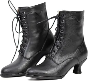 Erocalli Victorian Witch Costume Shoes - Women's Pirate Vintage Boots