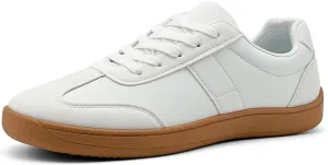 Fashion Sneakers for Women Men, Classic Casual Retro Trainer Shoes Low-Top Comfortable Breathable Walking Flat Tennis Shoes