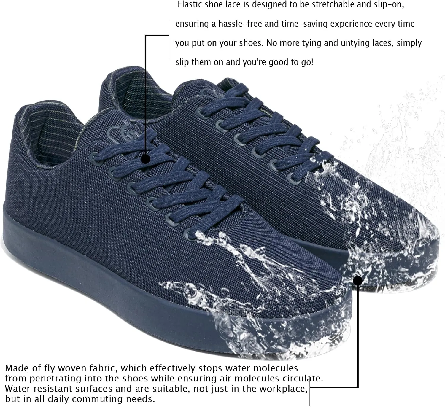 Fashion Sneakers,Lightweight Breathable Slip on Loafers,Training Shoes for Men Women, Comfortable Lace-up Unisex Mesh Flats Shoes, Casual Waterproof Walking Shoes, Low Top Shoes for Travel
