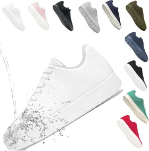 Fashion Sneakers,Lightweight Breathable Slip on Loafers,Training Shoes for Men Women, Comfortable Lace-up Unisex Mesh Flats Shoes, Casual Waterproof Walking Shoes, Low Top Shoes for Travel