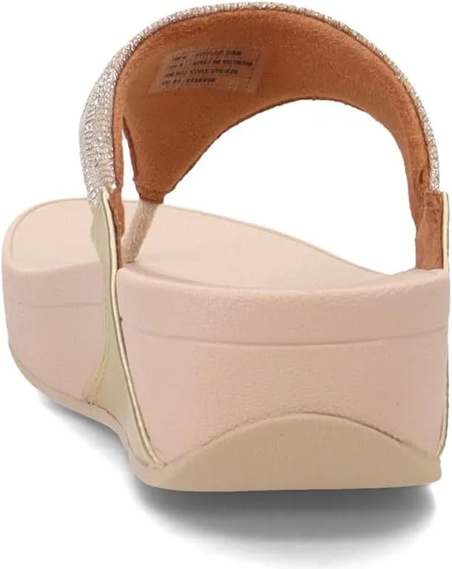 FitFlop Womens ThongLULU Glitz Toe-Post Sandals