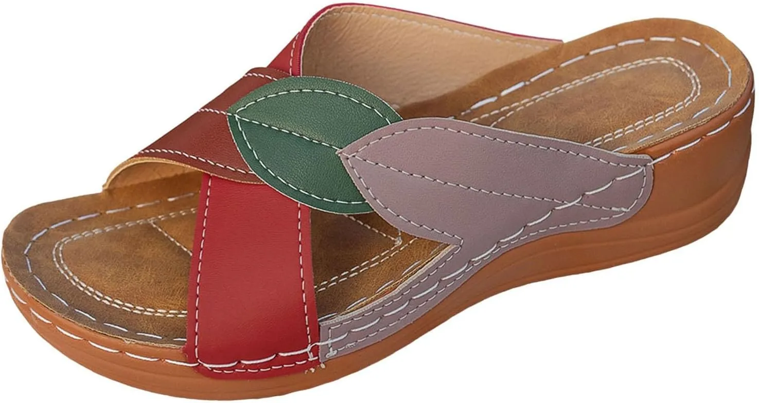 Flip Flops For Ladies Summer Wedges Shoes Women Slippers Bohemian Sandals Fashion Shoes Womens Born Sandals