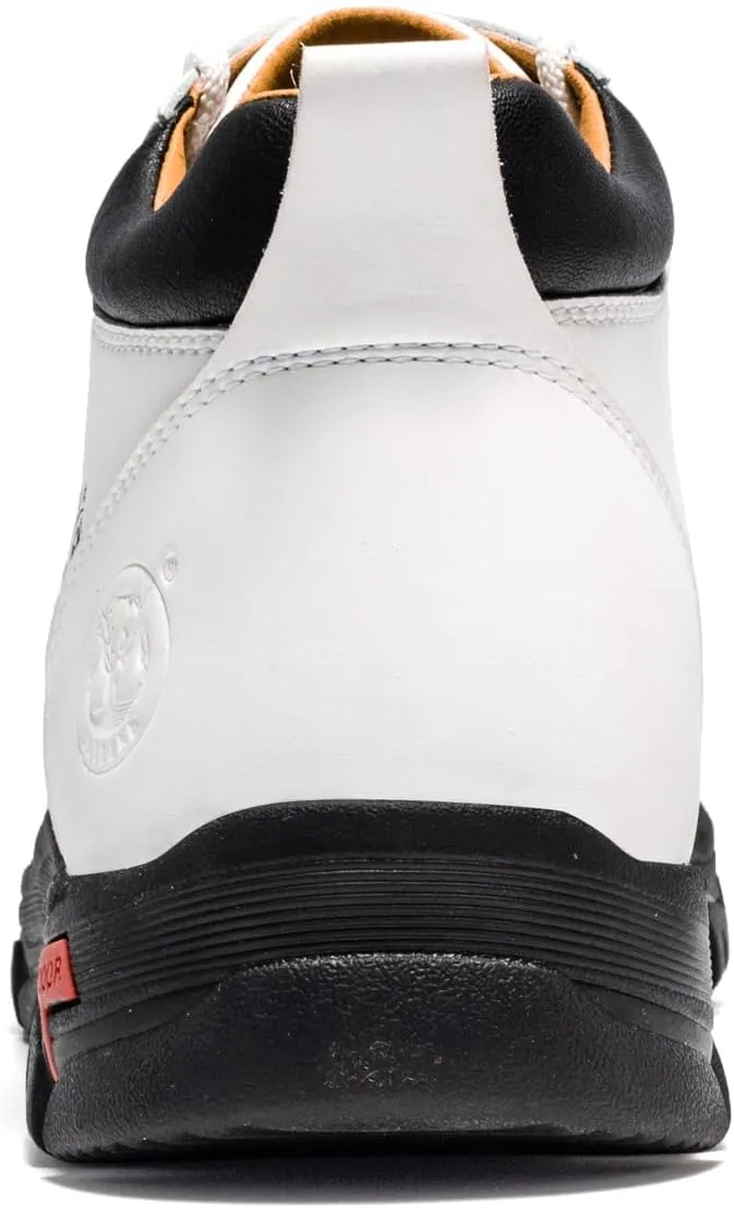 FLYLAND Men's Casual Leather Shoes Chukka Ankle Boots Handmade Fashion Shoes Non Slip Breathable Comfortable Mid Top for Driving Walking Outdoor