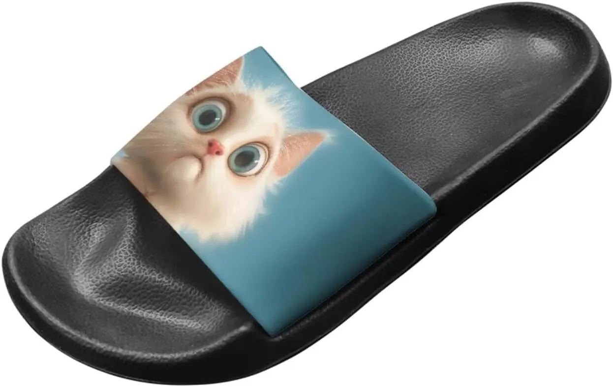 Forchrinse Corgi Slide Sandals for Men Women Cute Slippers Summer House Shoes Anti Slip Comfort Sport Athletic Sandals Lightweight