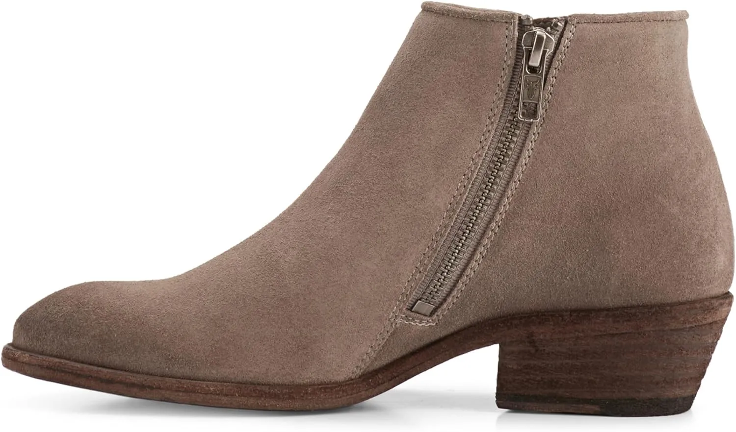 Frye Carson Piping Booties for Women Made from Soft Full-Grain Leather with Signature Western-Inspired Piping Detail and Supple Leather Lining – 4” Shaft Height
