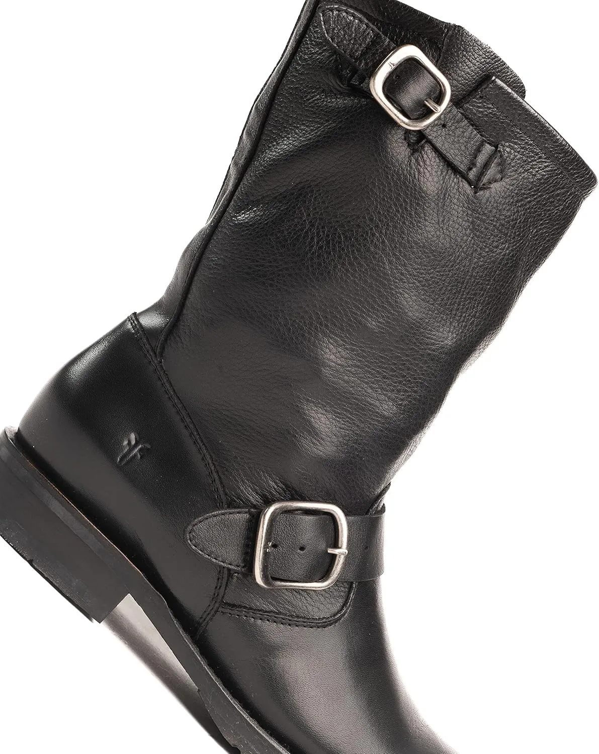Frye Veronica Short Boots for Women Made from Full-Grain Leather with Antique Metal Hardware, Goodyear Welt Construction, and Rubber Lug Soles – 6 ¾” Shaft Height