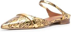 FSJ Women Closed Pointed Toe Flat Sandals with Strap Backless Slip On Cute Slides Ladies Casual Mules Comfortable Low heel Shoes Size 4-16 US
