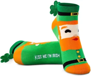 Gone For a Run Holiday Athletic Running Socks | Woven Low Cut | Performance Socks
