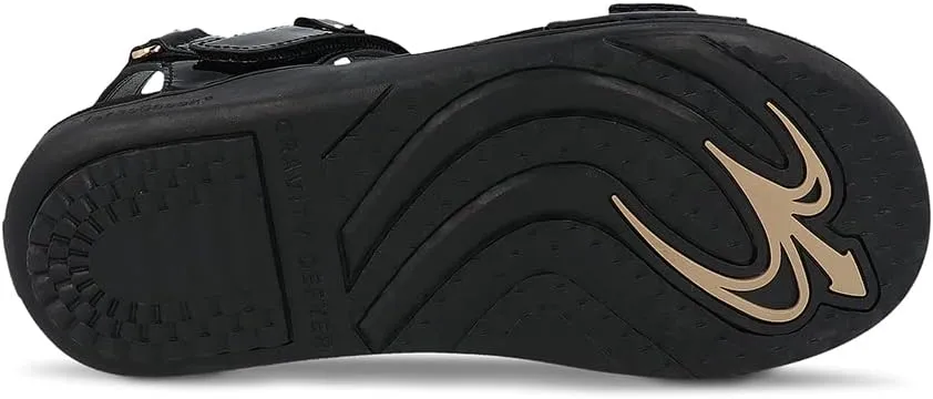 Gravity Defyer Women's GDEFY Hilnor Leather Fashion Slides - VersoShock Proven Performance Orthotic Stress Recovery Outdoor Sandals