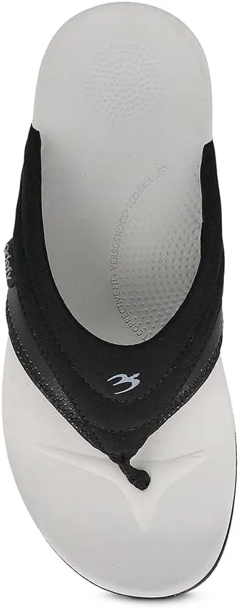 Gravity Defyer Women's GDEFY Kinor | Water Resistant Flip Flops | VersoShock Proven Performance | Orthotic Stress Recovery Outdoor Sandals