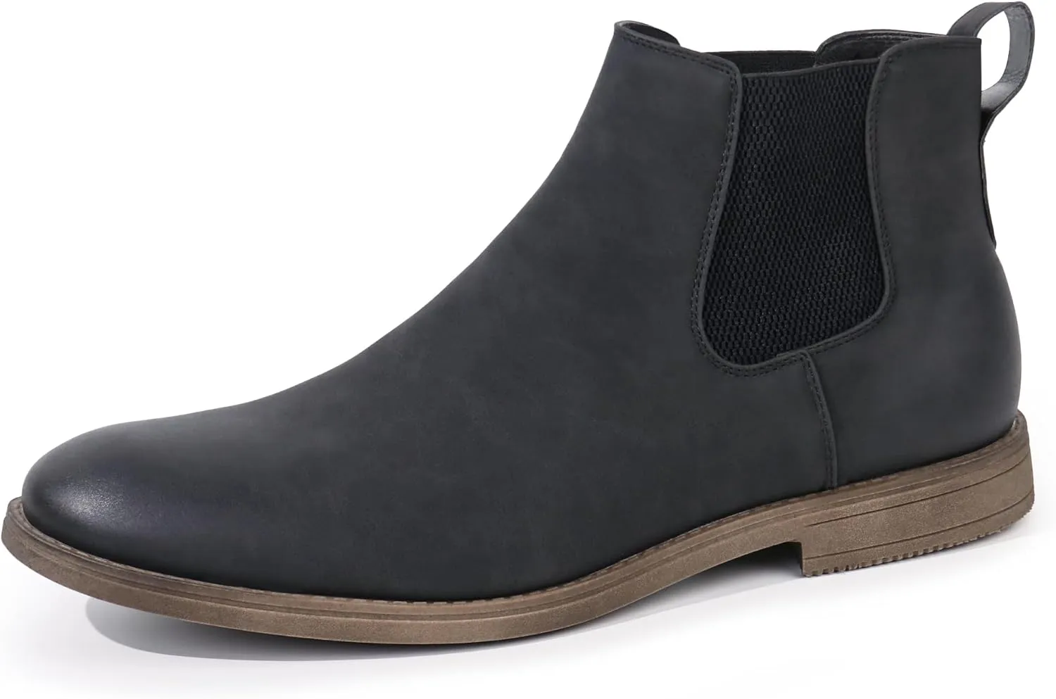 Hawkwell Men's Plus Size Chelsea Boots Classic Casual Dress Ankle Boots in Regular and Plus Sizes