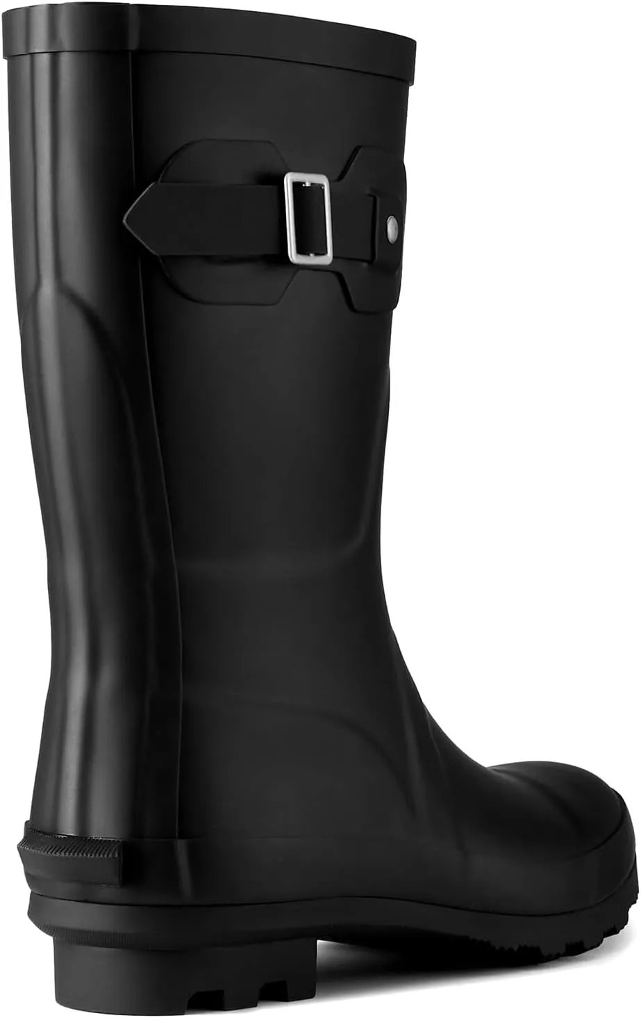 HISEA Women's Mid Calf Rubber Rain Boots Waterproof Wellington Garden Boots