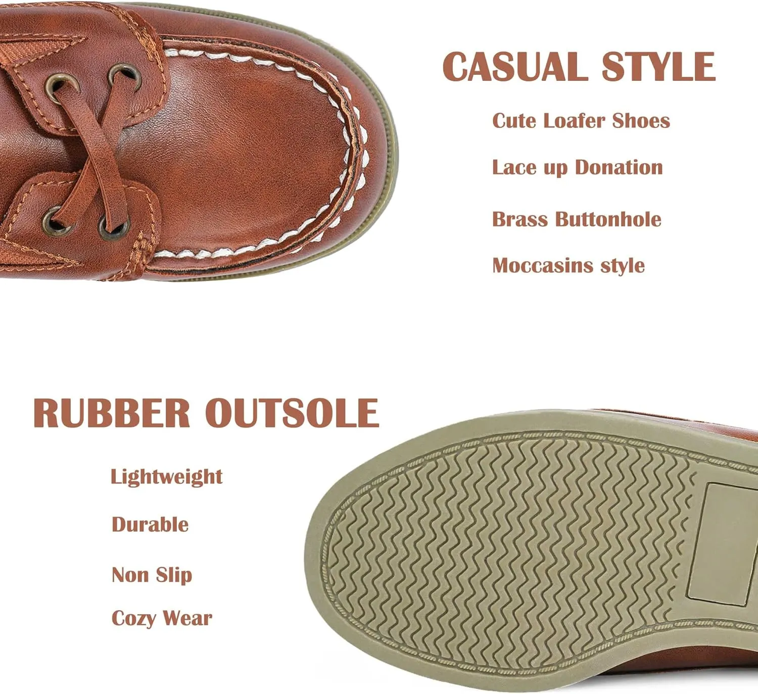 HOMEHOT Boys Dress Shoes Casual School Shoes Slip on Boys Loafers (Toddler/Little Kid/Big Kid)