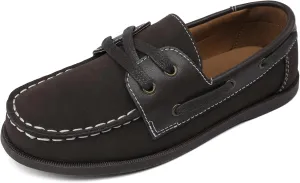 HOMEHOT Boys Dress Shoes Slip on Boys Loafers Causal Lace up (Toddler/Little Kid/Big Kid)