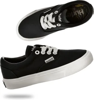 Hurley Marley Kids Lace Up Canvas Sneakers – Low Cut Skateboarding Shoes for Kids, Sports Shoes for Boys and Girls