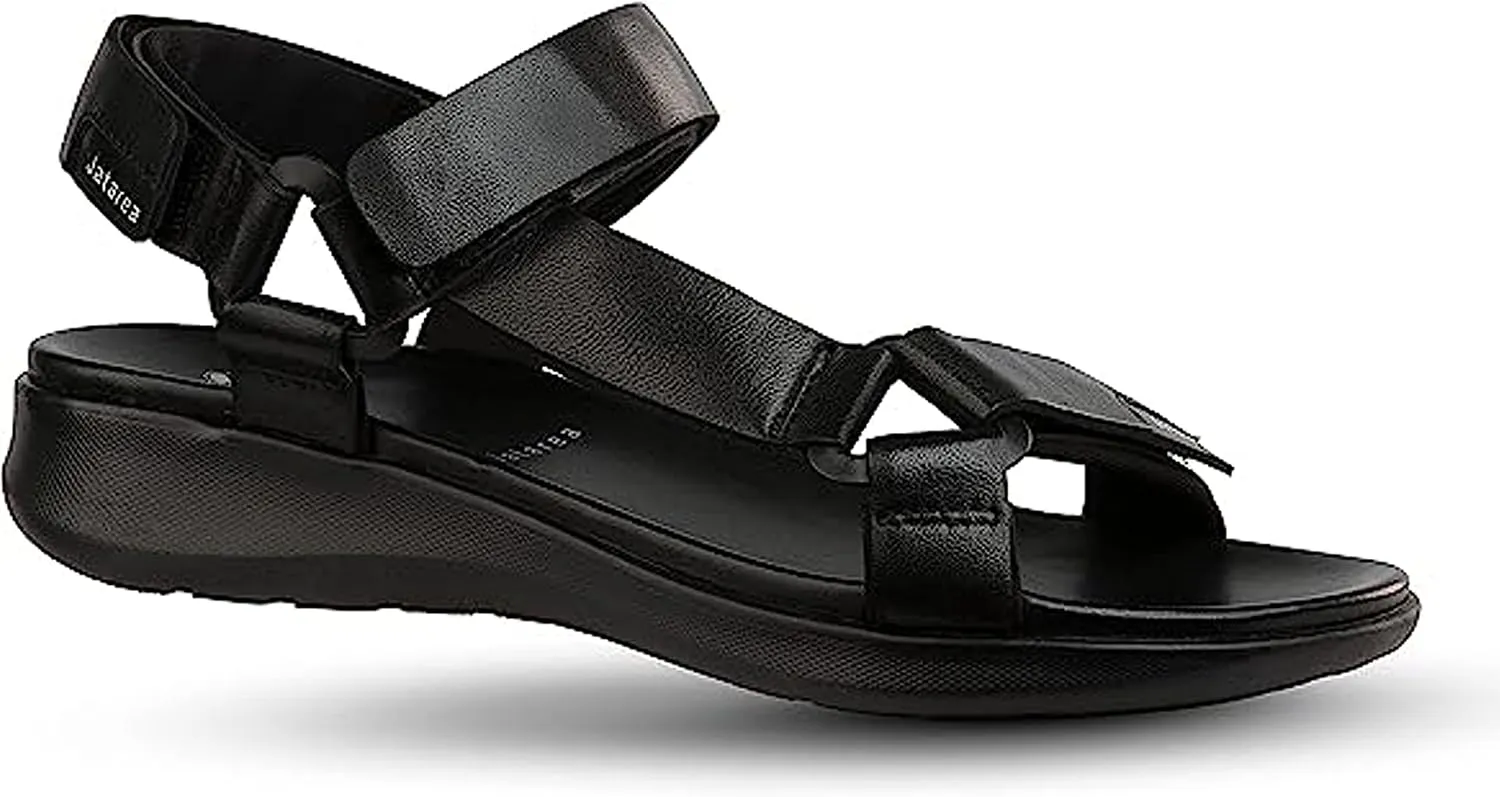 JATAREA Leather Sports Sandals for Women | Open Toe Slide Platform Perfectly Strappy and Classy Hiking Sandals Women | Casual Leather Outdoor Womens Walking Sandals with Arch Support & Comfort |Payal
