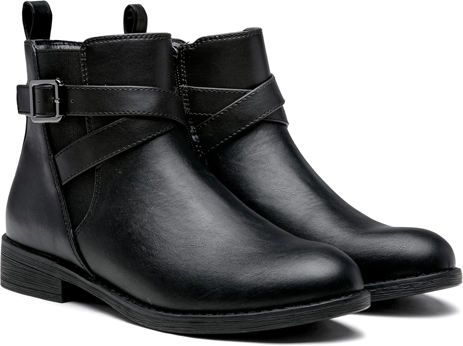 Jeossy Women's 9008 Ankle Boots Zipper Casual Fall Short Booties for Women