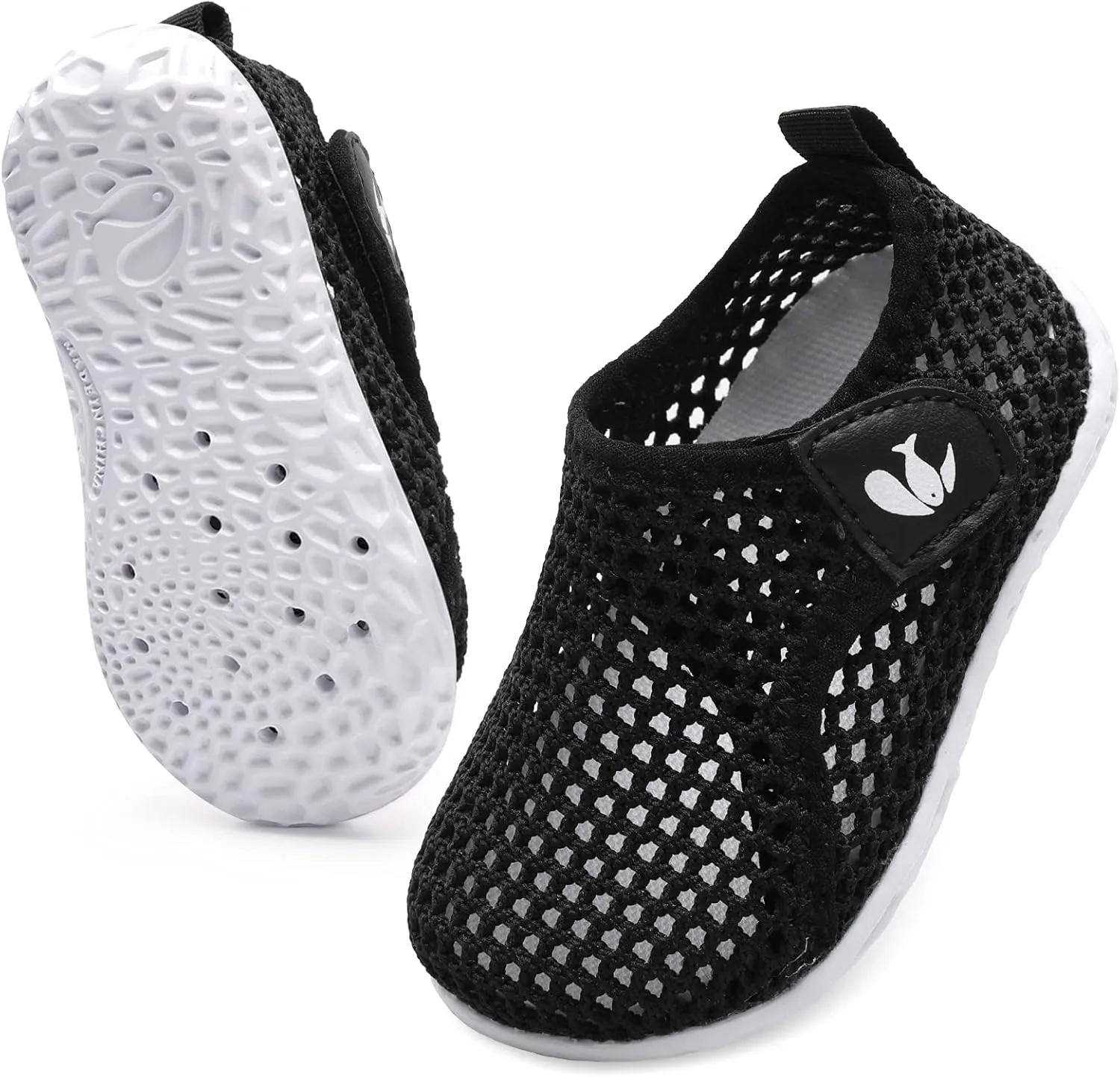 JIASUQI Baby Boys Girls Barefoot Swim Pool Water Shoes Beach Walking Sandals Athletic Sneakers