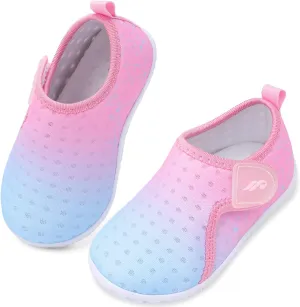 JIASUQI Baby Boys Girls Barefoot Swim Pool Water Shoes Beach Walking Sandals Athletic Sneakers