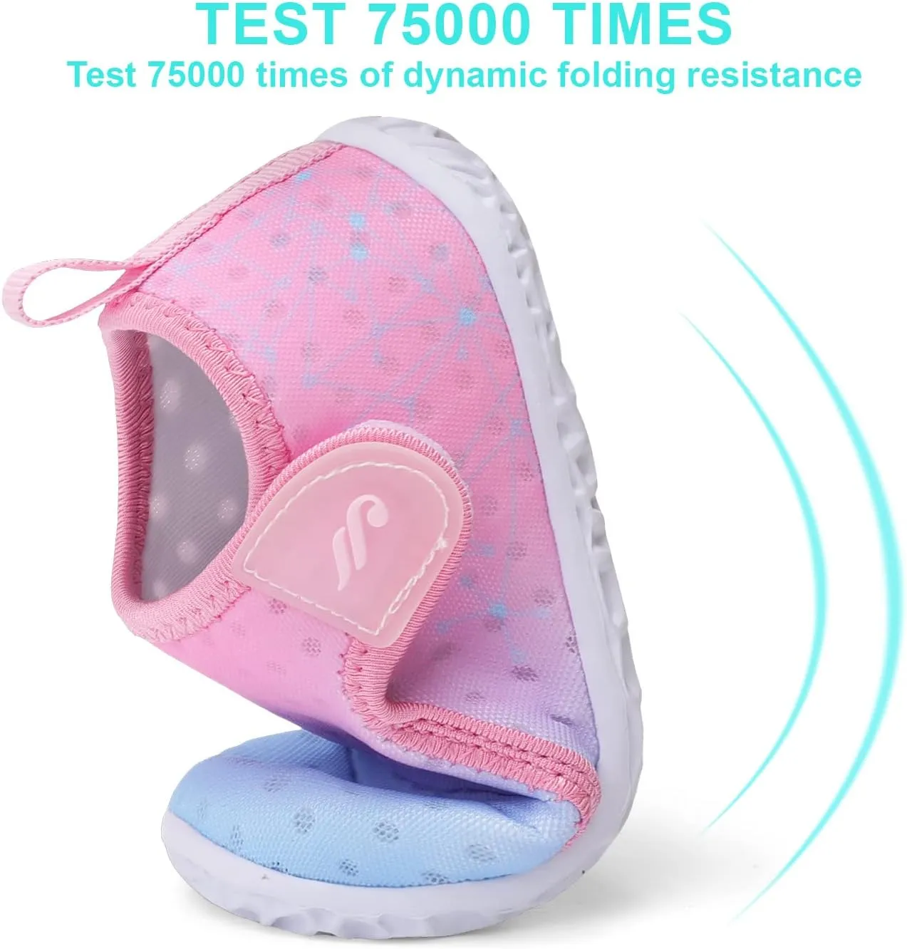 JIASUQI Baby Boys Girls Barefoot Swim Pool Water Shoes Beach Walking Sandals Athletic Sneakers