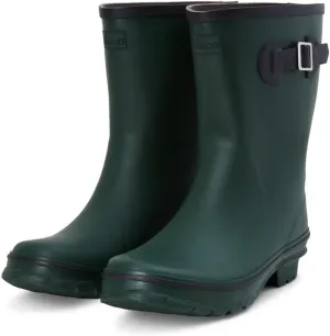 Jileon Mid Calf Rain Boots - Specially Designed For Wide Feet, Ankles or Calves - Half Height Waterproof Durable Wide Calf Rain Boots