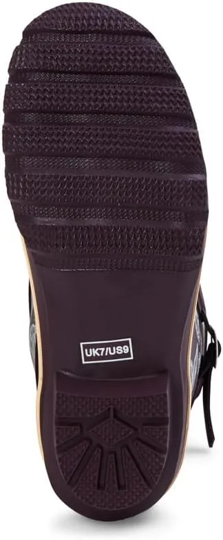 Jileon Mid Calf Rain Boots - Specially Designed For Wide Feet, Ankles or Calves - Half Height Waterproof Durable Wide Calf Rain Boots