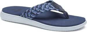 Johnston & Murphy Men’s Upton Woven Thong Sandals, Leather Flip Flops for Men, Casual Summer Shoes