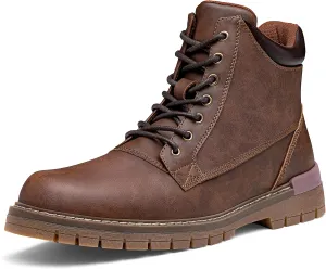 Jousen Mens Boots Fashion Casual Boot Hiking Zipper Chukka Boots for Men