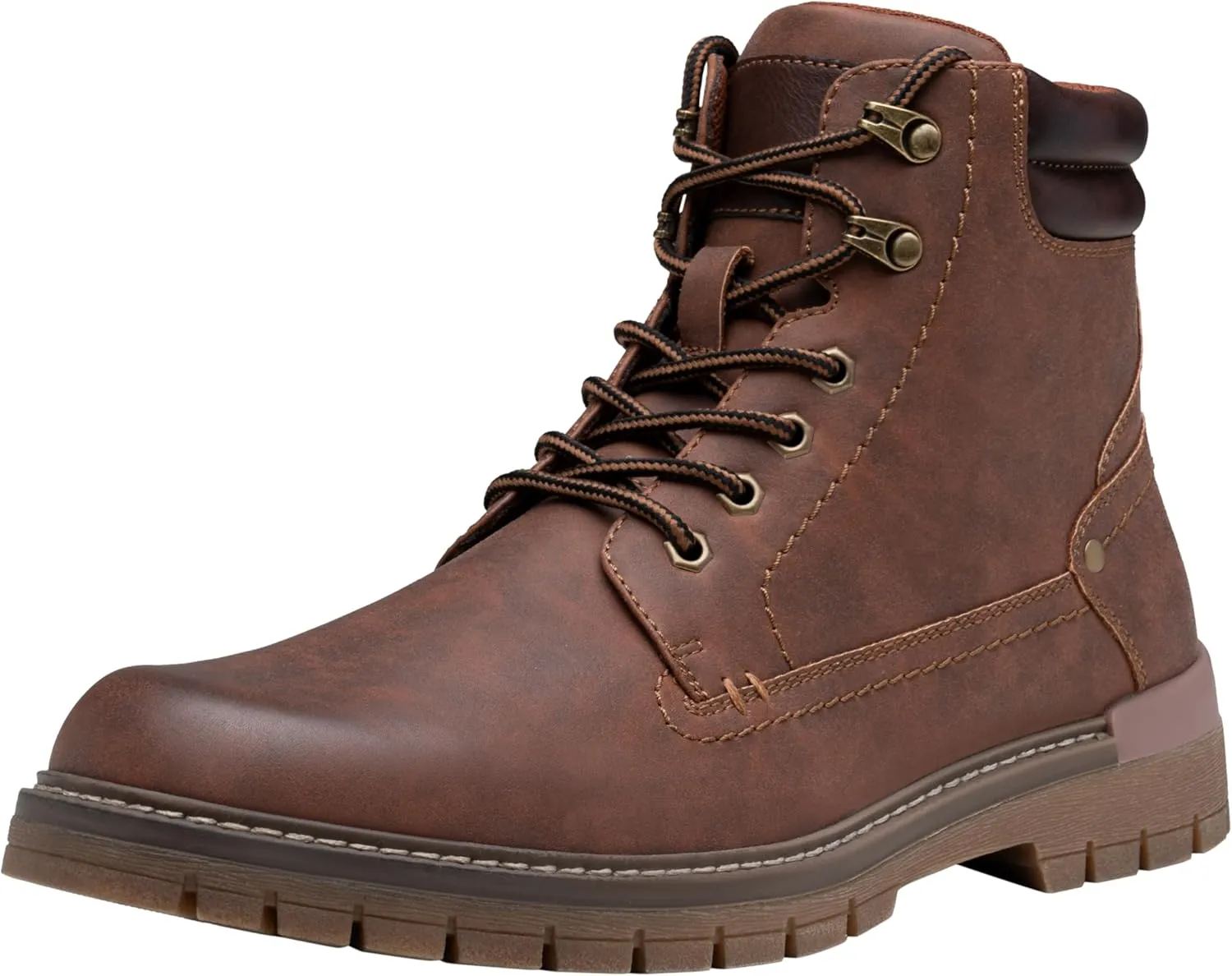 Jousen Mens Boots Fashion Casual Boot Hiking Zipper Chukka Boots for Men