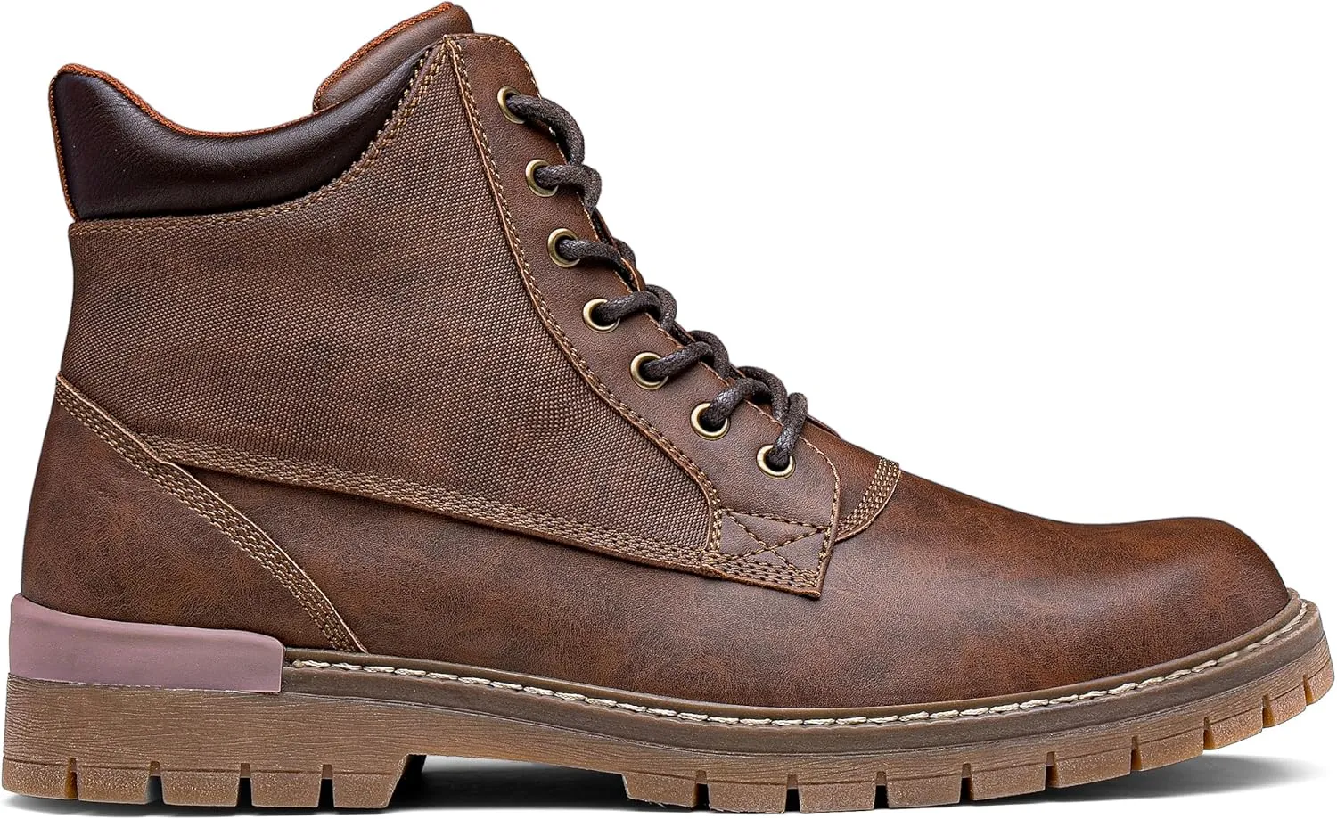 Jousen Mens Boots Fashion Casual Boot Hiking Zipper Chukka Boots for Men