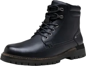 Jousen Mens Boots Fashion Casual Boot Hiking Zipper Chukka Boots for Men