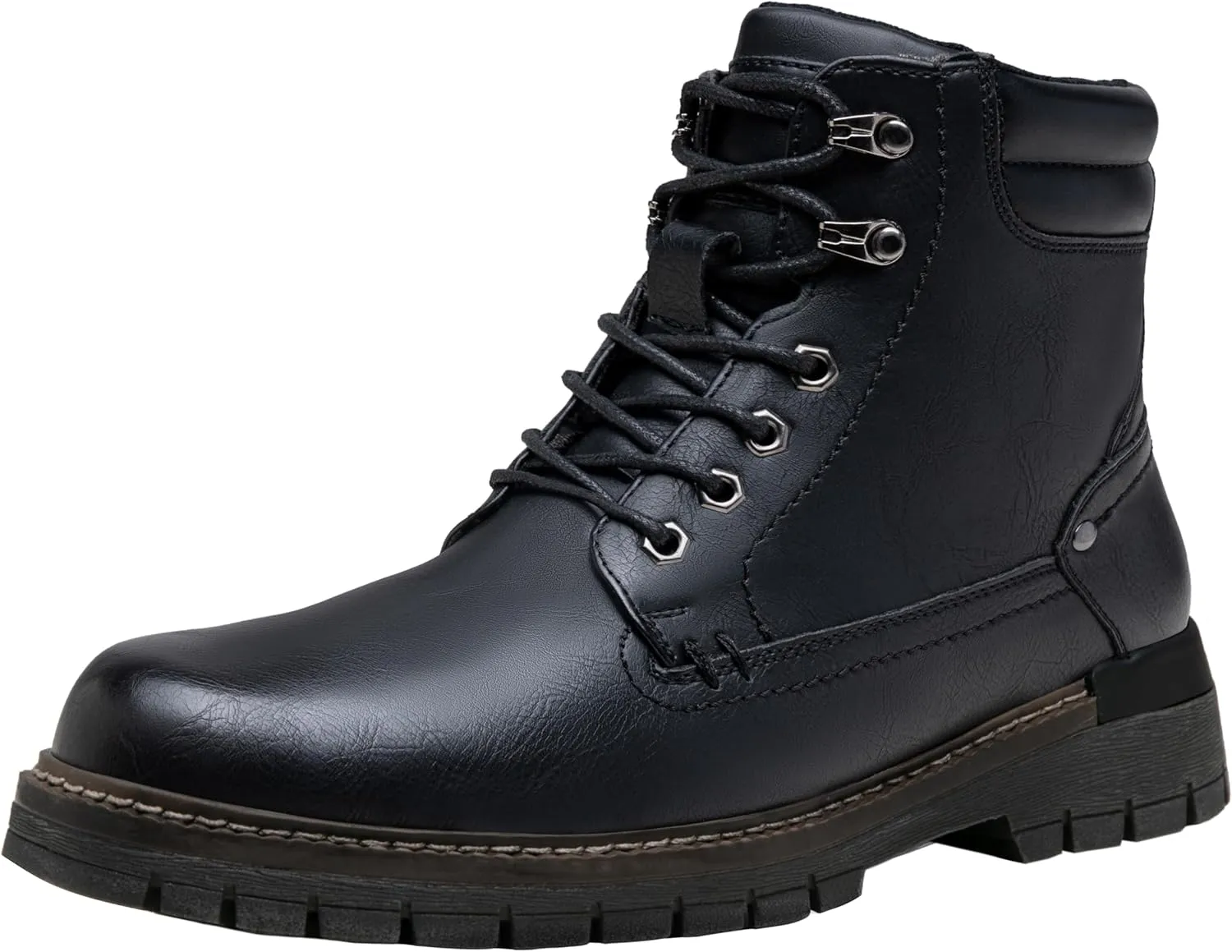 Jousen Mens Boots Fashion Casual Boot Hiking Zipper Chukka Boots for Men