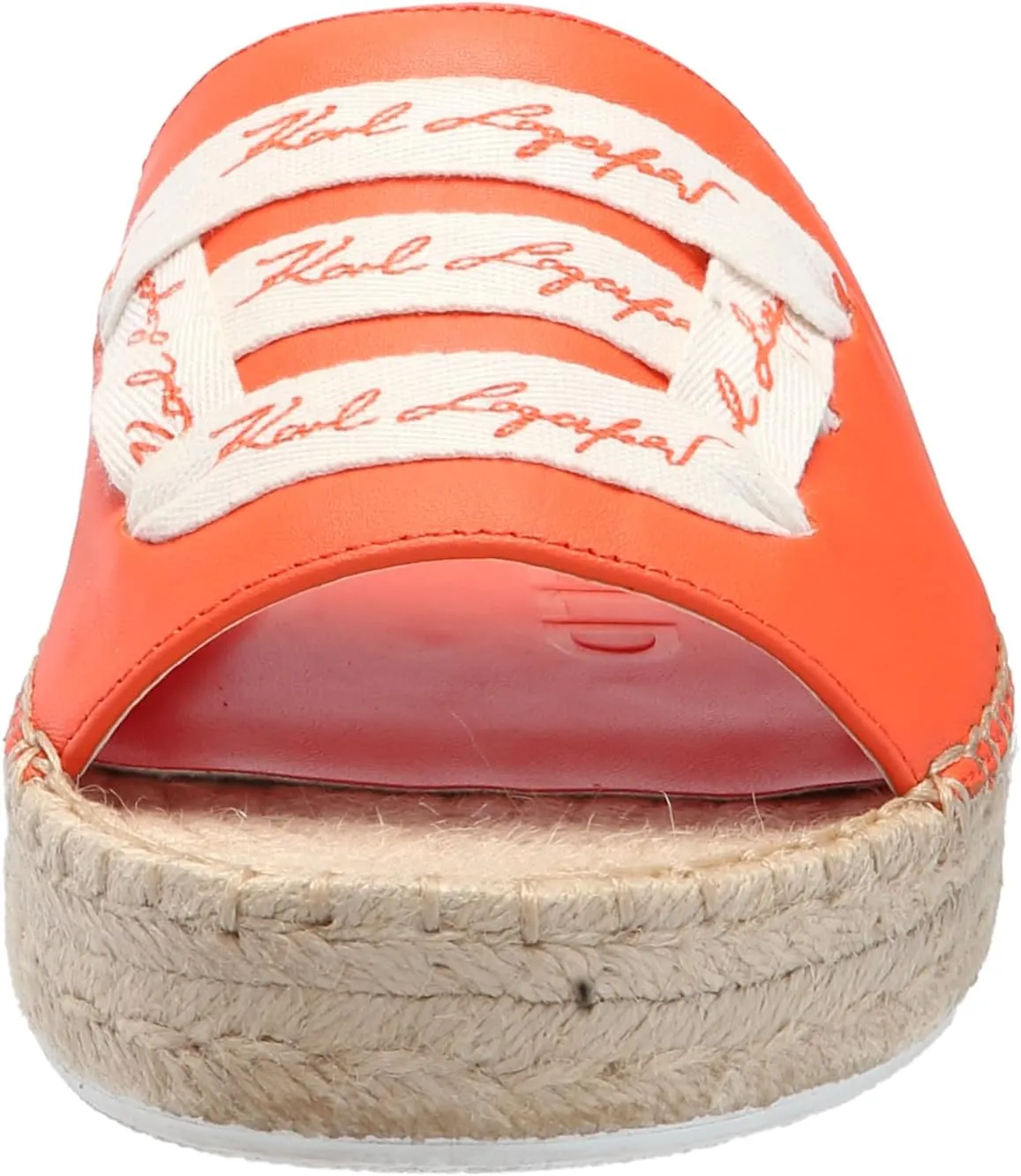 KARL LAGERFELD womens Cherie Slide Espadrille Sandal