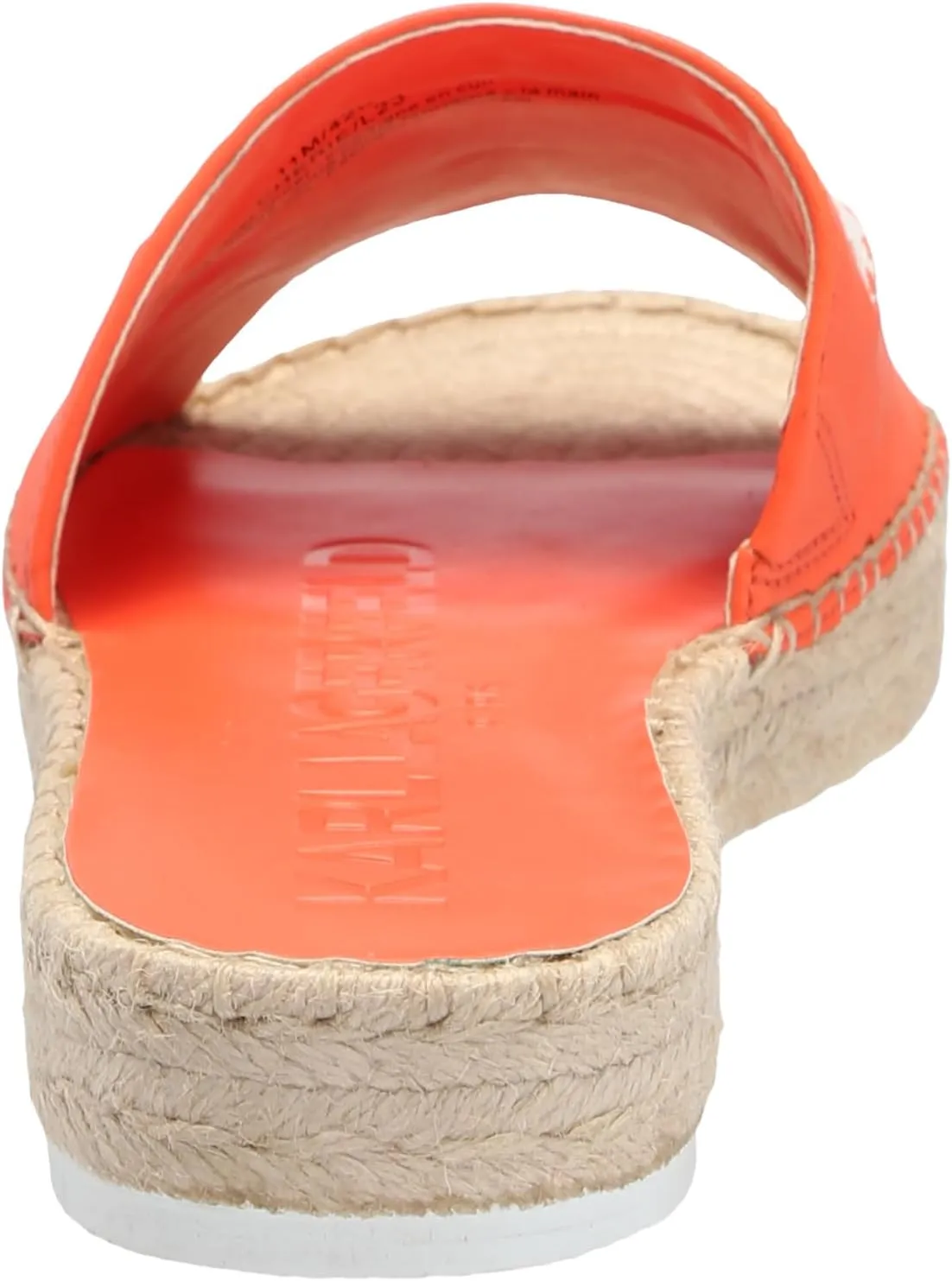 KARL LAGERFELD womens Cherie Slide Espadrille Sandal