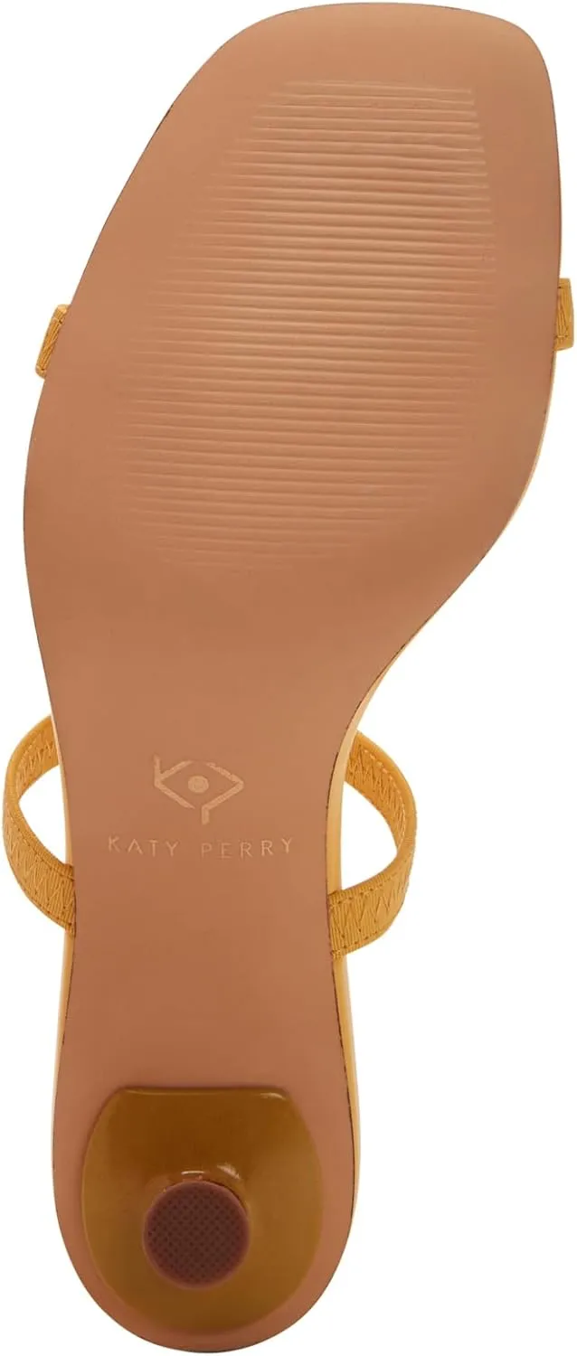 Katy Perry Shoes Women's Leilei Stretch Kitten Heel Sandal Heeled